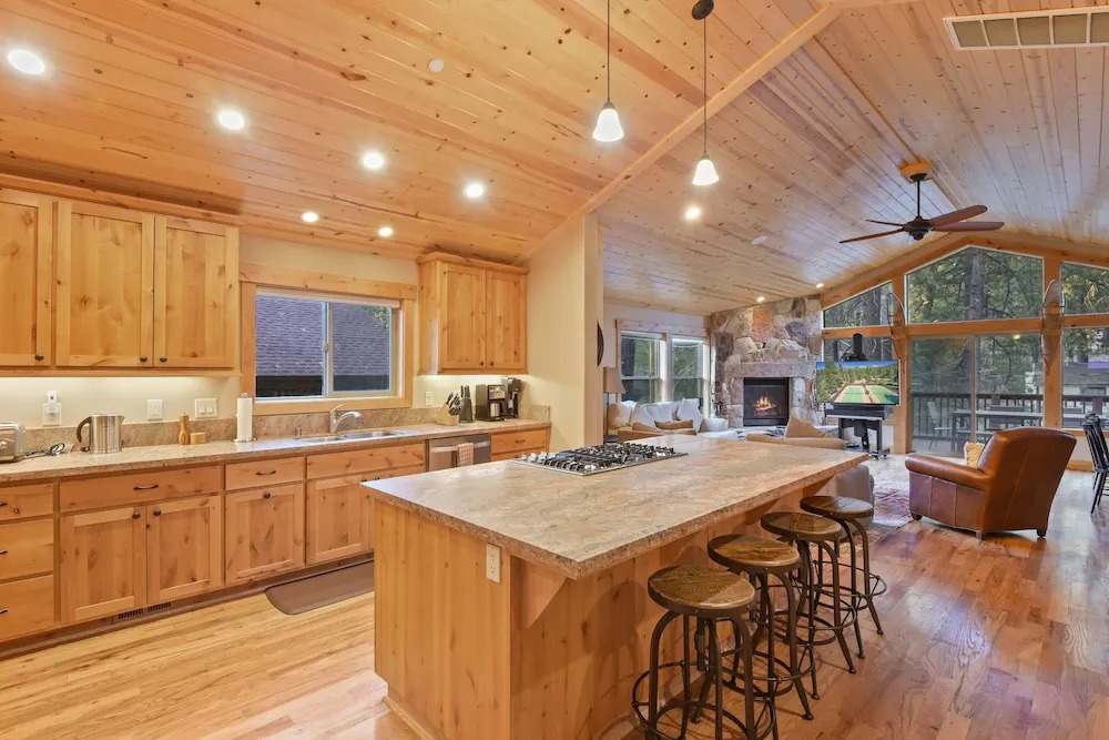 Pine Haven w/ Hot Tub, Walk to Beach - Near Skiing home