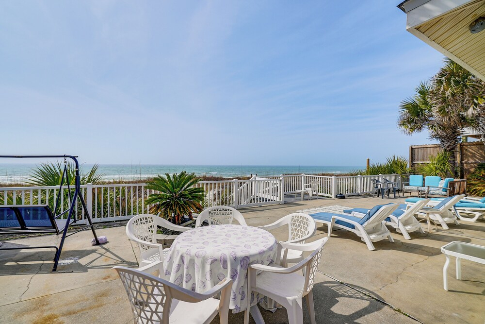 'two by Sea' Beachfront Private Home w/ Courtyard!