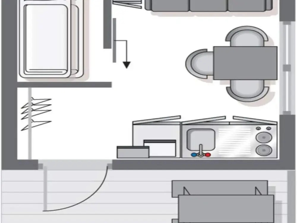 8 Person Holiday Park Home in Romo