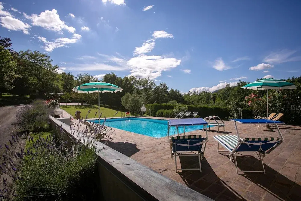 Villa in Tuscany with Private Pool and Hill View