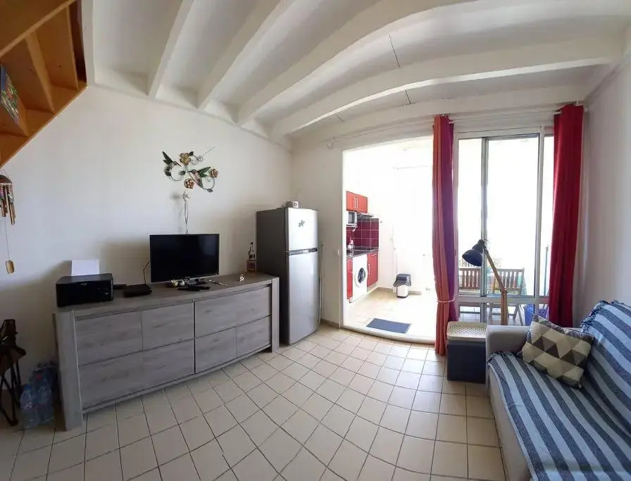 Studio T1 bis La Belle Vue, vue mer, wifi, plage à 50m