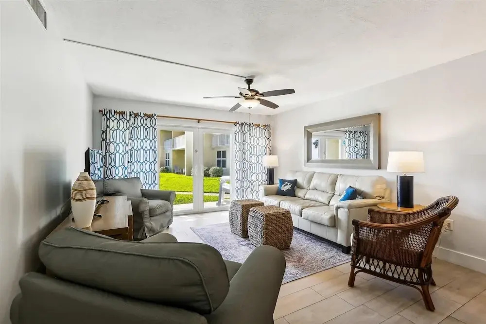 Beachfront Gem: Serene 2BD Haven With Pool & Views