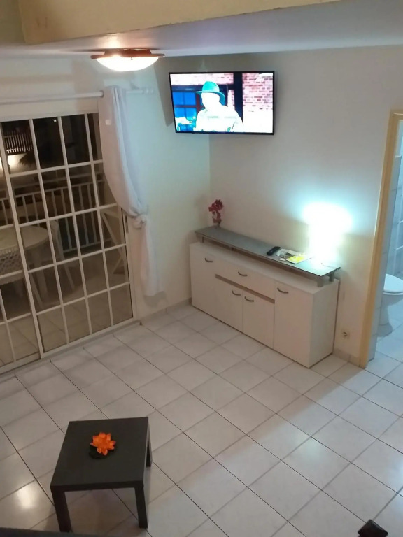 Appartement de 2 chambres avec piscine partagee jardin clos et wifi a Sainte Anne a 3 km de la plage