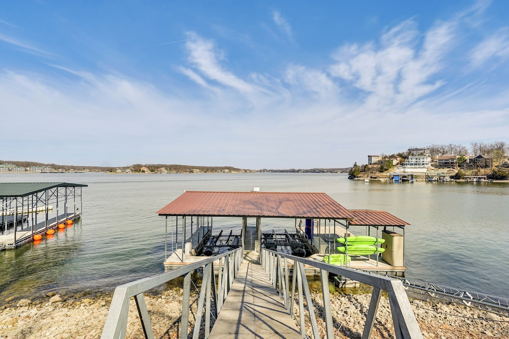 Group Getaway! Osage Beach Escape w/ Private Dock
