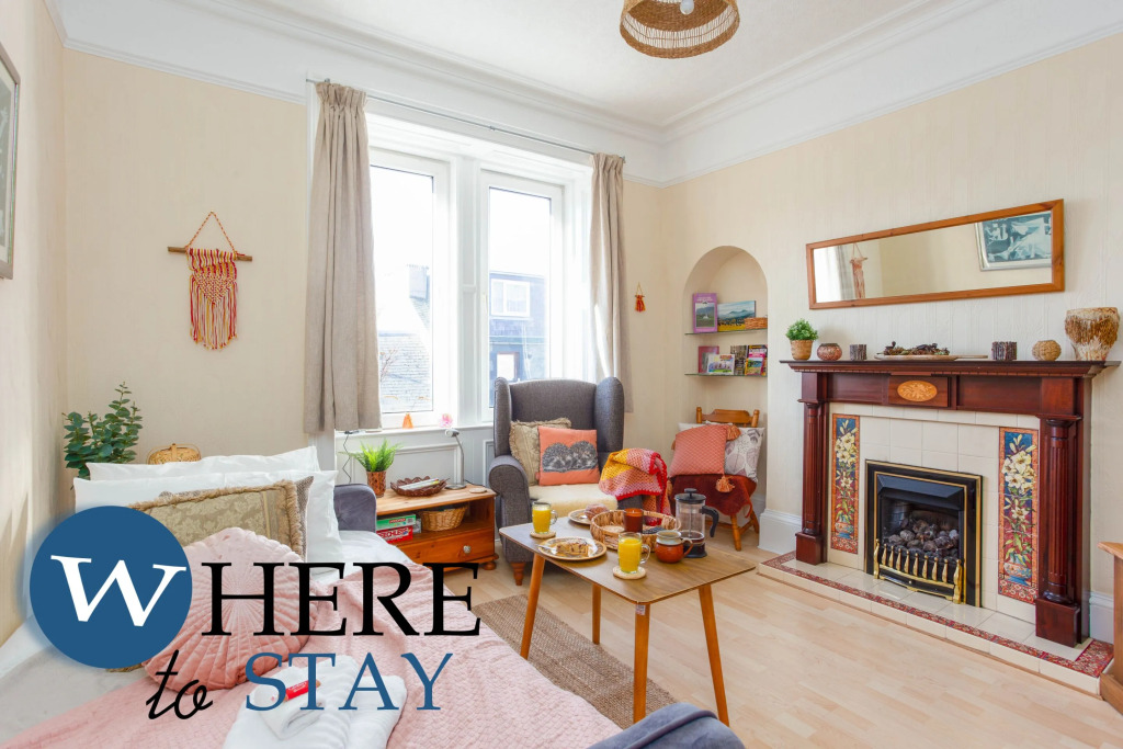 Bright 2bed Apartment in Galashiels City Centre