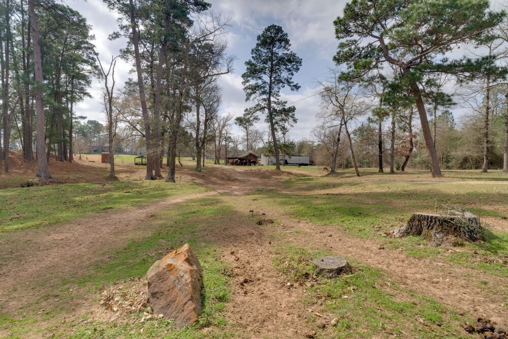 Tranquil Plantersville Cabin: Farm Animals On-site