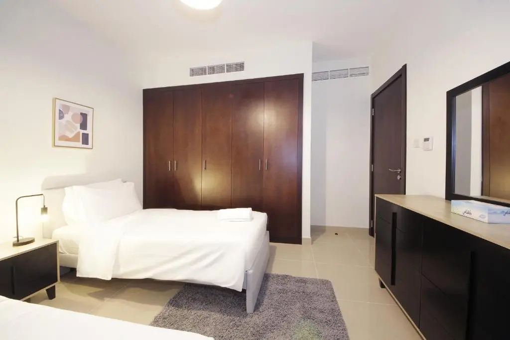 RH- 3BR Flamingo Villa with maid room in RAK, near pool