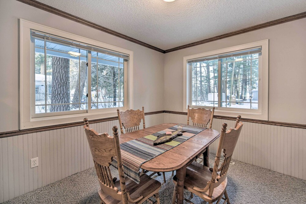 Spacious Home with Deck on Lake Chetek