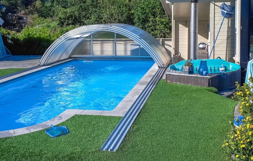 Beautiful Home in Mandal With 5 Bedrooms, Outdoor Swimming Pool and Wifi