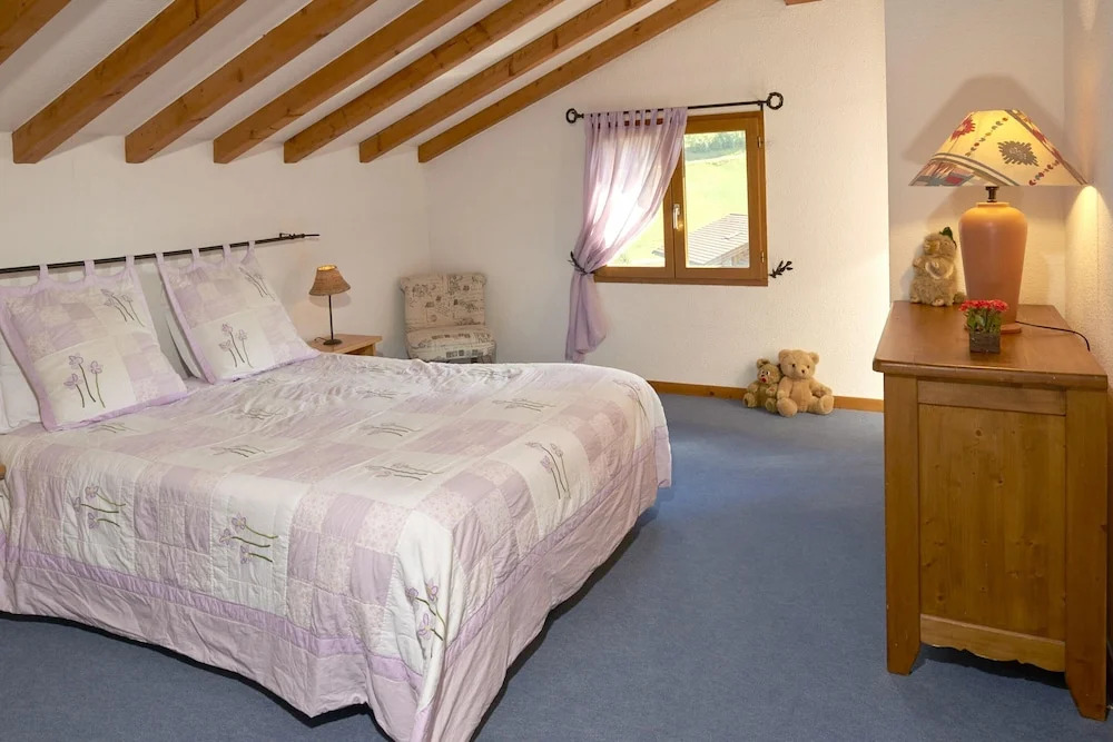Chalet with 5 Bedrooms in Aime la Plagne, with Wonderful Mountain View, Furnished Garden And Wifi - 1 Km From the Slopes