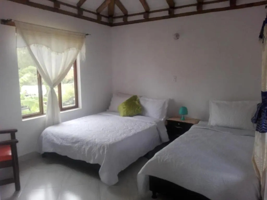 Tres habitaciones en la cabaña Quinta Buenos Aires