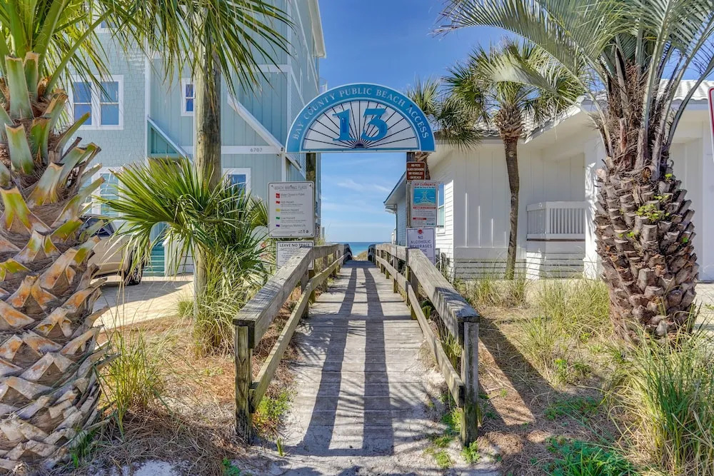 Panama City Beach Home: Steps to the Ocean!
