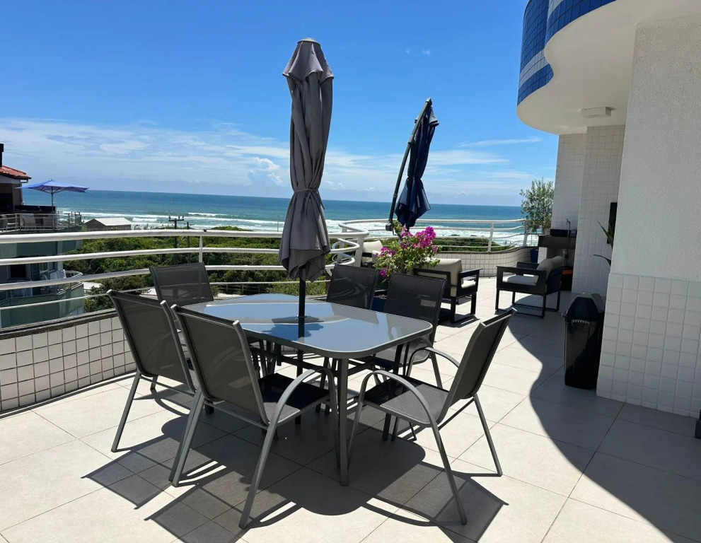 Maravilhosa Cobertura Com Vista Para O Mar   Hb65f