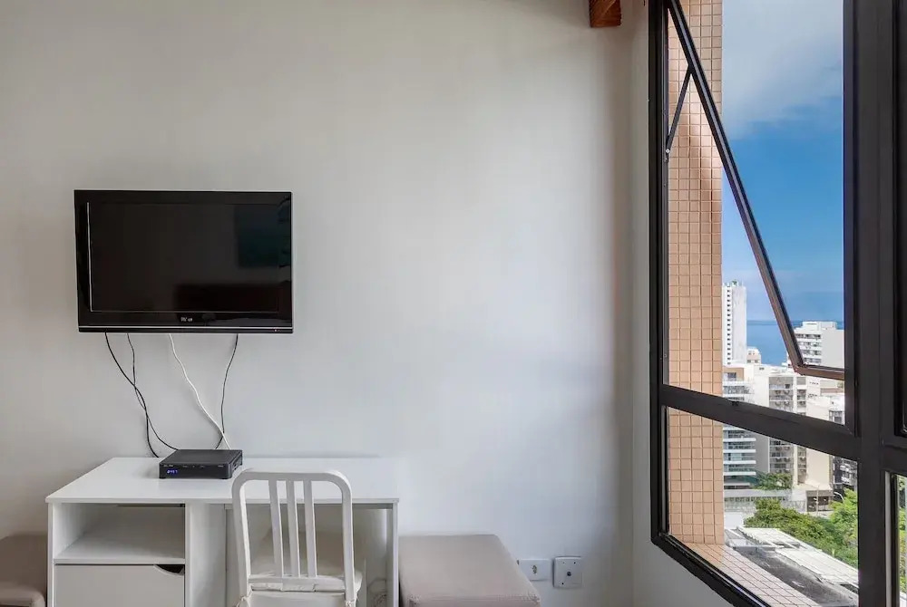 Apartamento 2 Suítes e Vista para o Cristo