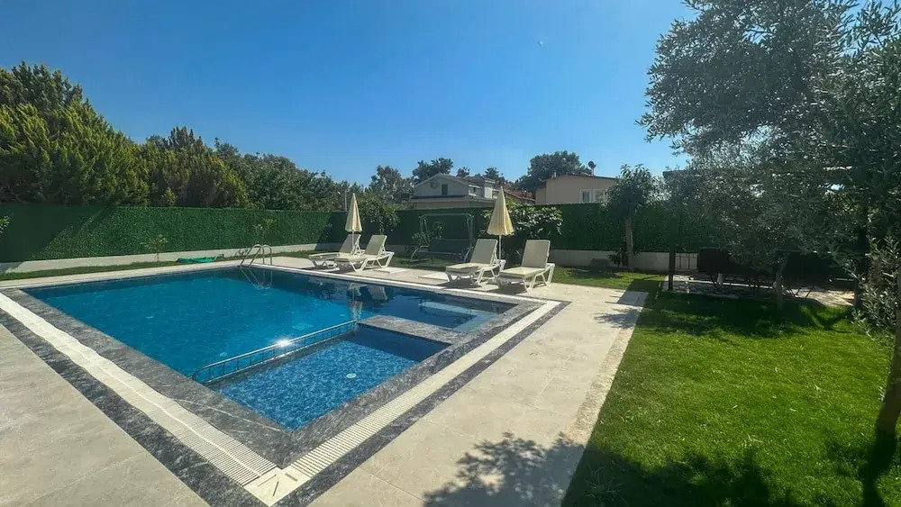 Huge Triplex Villa w Pool and Garden in Fethiye