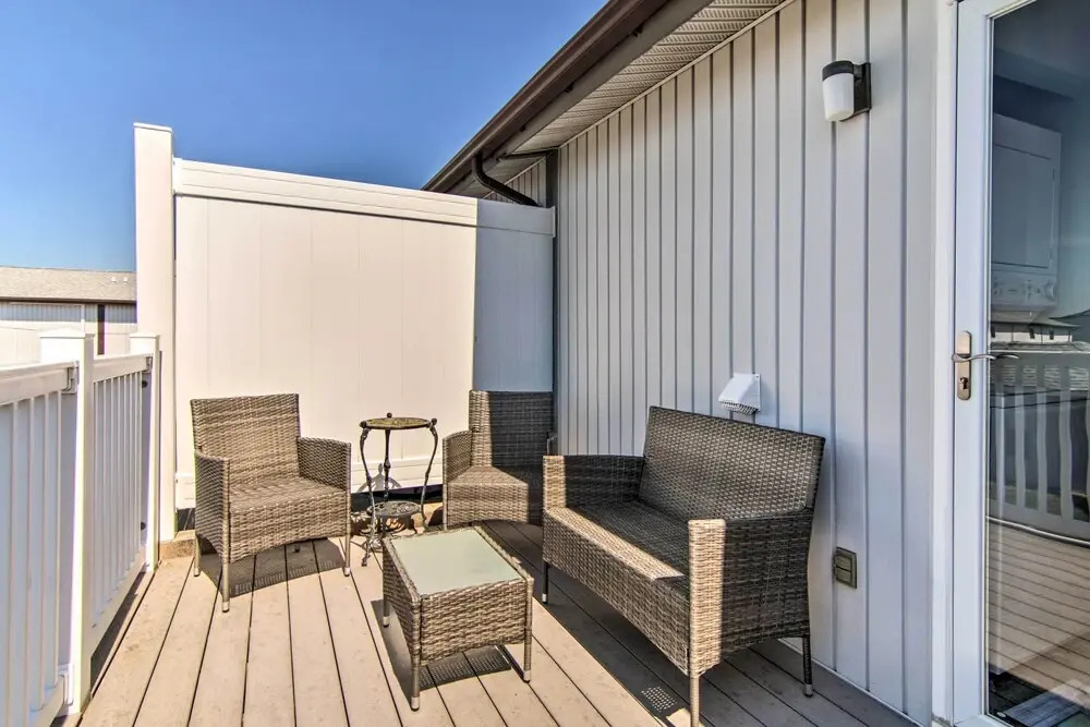 Near Ocean City Beach: Waterfront Condo w/ Deck!