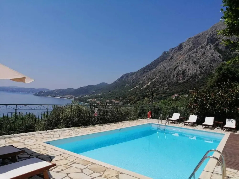 Gran Domenica Villa Corfu, Private Pool, Sea View, Garden