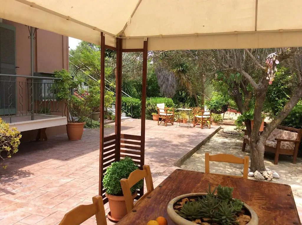 Kefalonia apartments - 2 bedroom apartment in orchard, cute veranda, ground floor