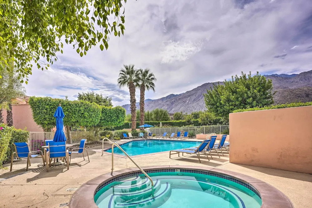 Resort Amenities: Updated Palm Springs Villa