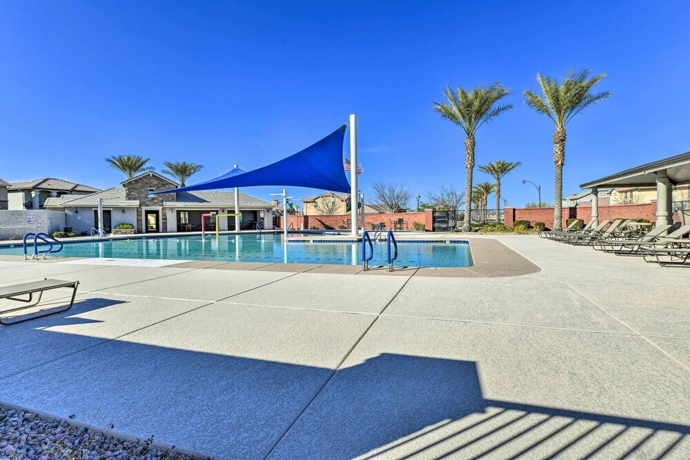 Balcony and Community Perks Spacious Gilbert Escape