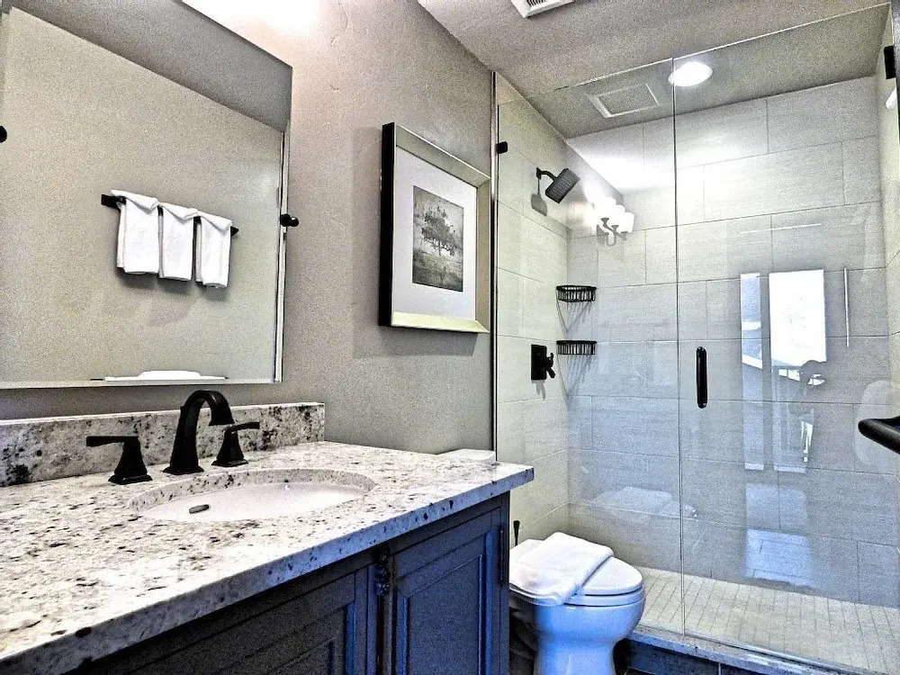 Lift Tickets Perfect Penthouse Rustic Finishes Fireplace