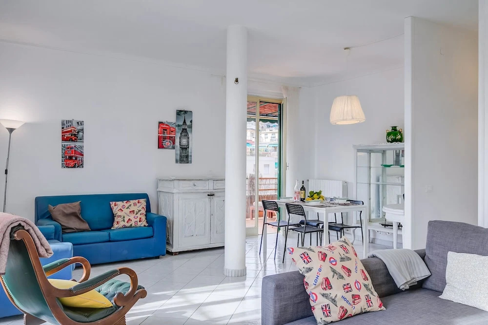 Sanremo Penthouse Market 700m From Sea