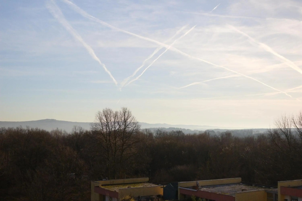 Blick über Bonn ins Siebengebirge