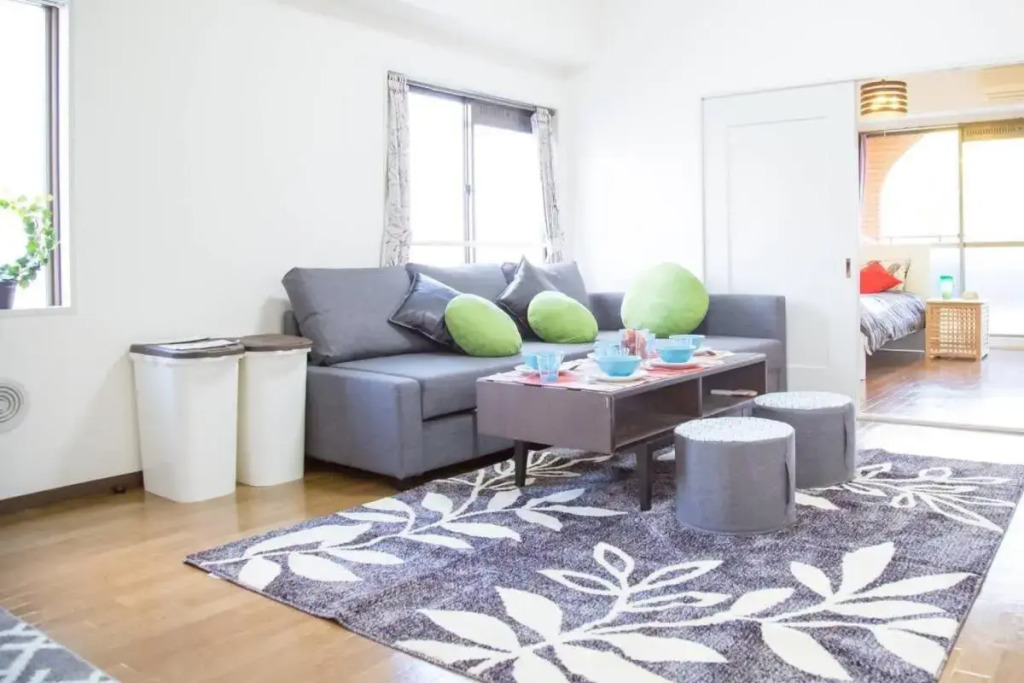 Modern Apartment near Hiroshima Station for 5 ppl