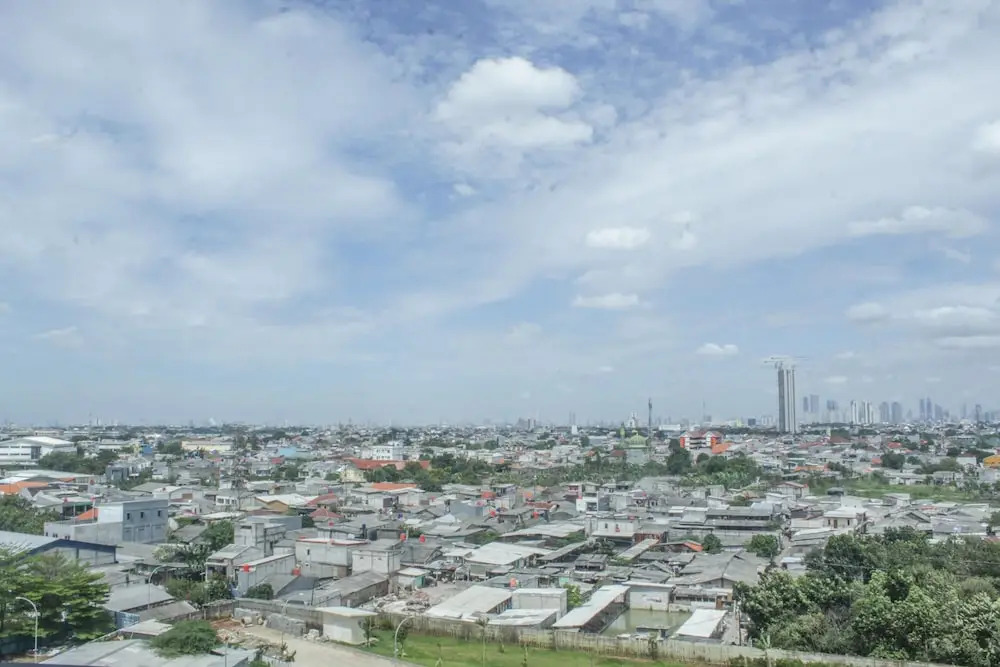 Homey Studio with City View Apartment @ Puri Orchard
