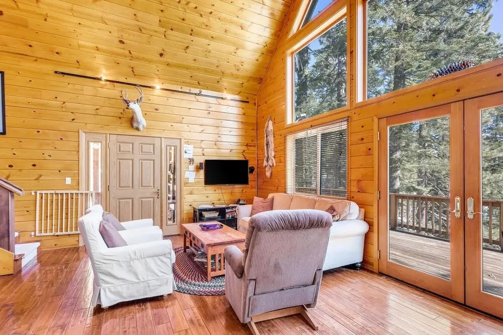 Rustic Custom Built Cabin w/ Hot Tub & Sauna SK#33 by Bear Valley Vacation Rentals