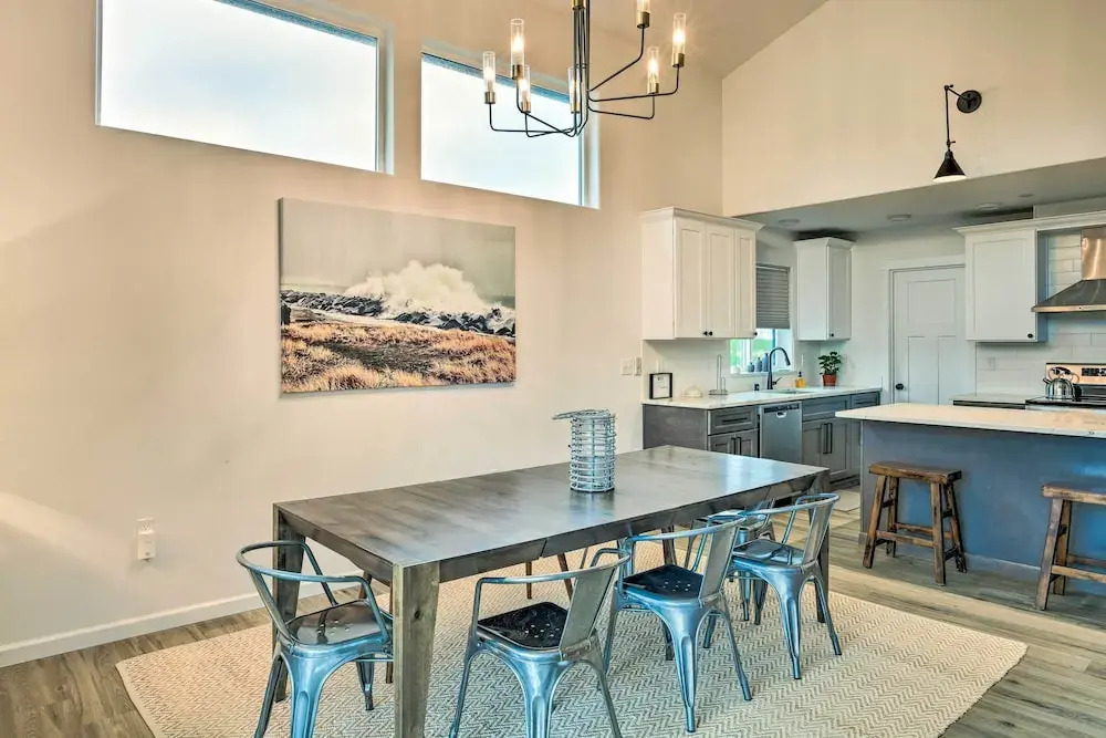 Modern Ocean Shores Getaway with Dock