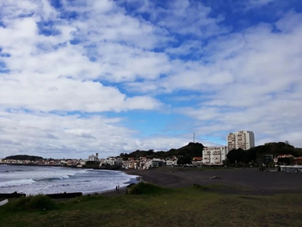 Property with One Bedroom in Ponta Delgada, with Wonderful Sea View And Wifi - 1 Km From the Beach
