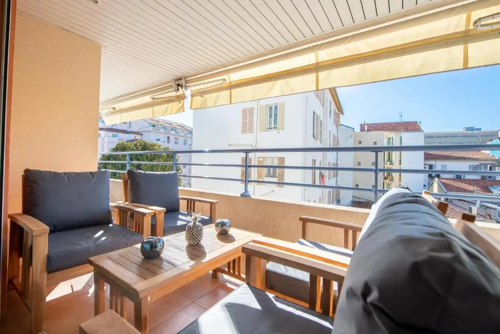 HEART of Nice- Modern Elegant 2BR Flat Big terrace
