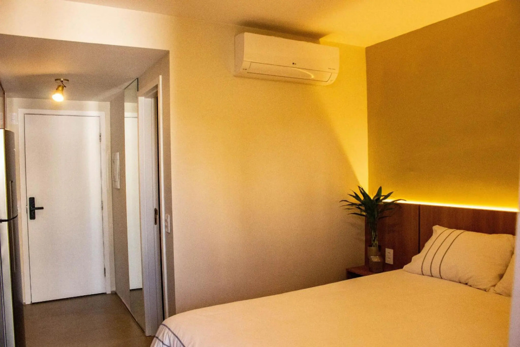 Studio novíssimo com Academia, Piscina no Rooftop, Wi-fi, Coworking, Próximo a Avenida Paulista - Belint 1