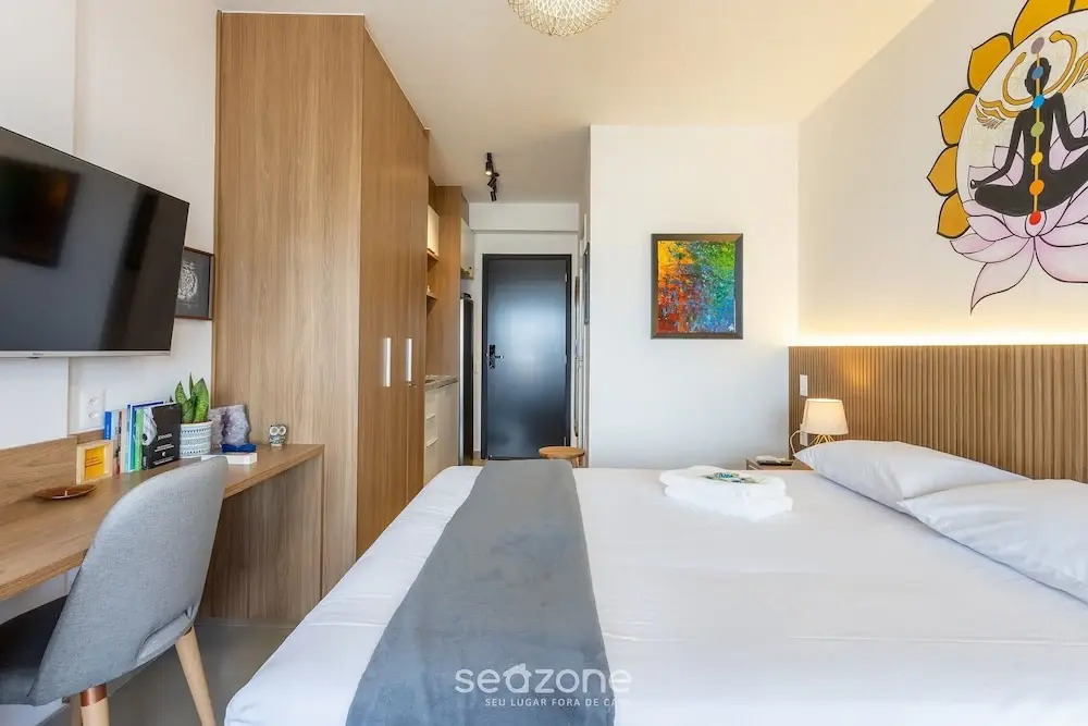 Zen Studio W/panoramic View of Sao Paulo Onj2612