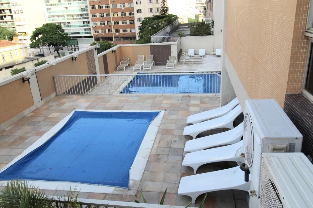 Flat Botafogo - pool sauna and gym