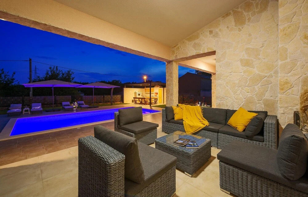 Awesome Home in Nedescina With Outdoor Swimming Pool, Wifi and Heated Swimming Pool