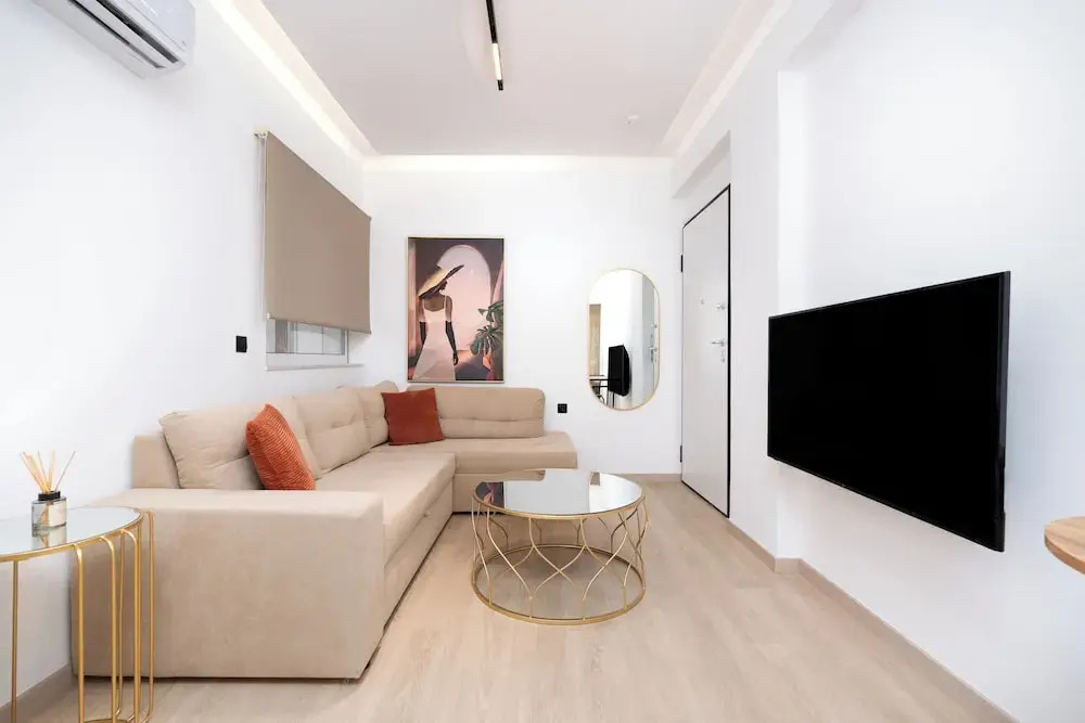 Stylish Apartment in Athens Riviera with Outdoor Patio