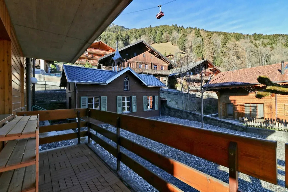 Bel Appartement au Centre de Champéry Avec vue