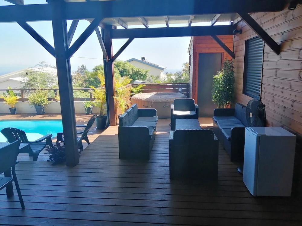 Villa with 3 Bedrooms in la Saline, with Wonderful Sea View, Private Pool, Furnished Garden - 8 Km From the Beach