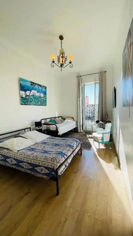 Spacious 3 BR flat Nice center - magnificent view