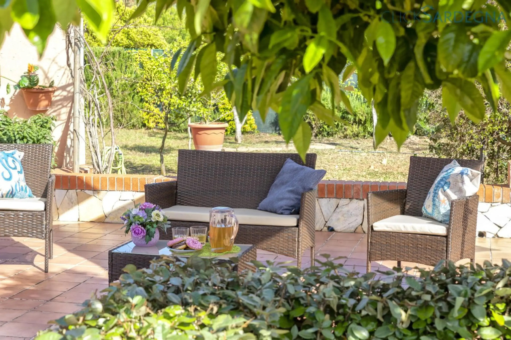 Alghero Villa Galatea con giardino per 8 persone vicino alla spiaggia con 4 camere