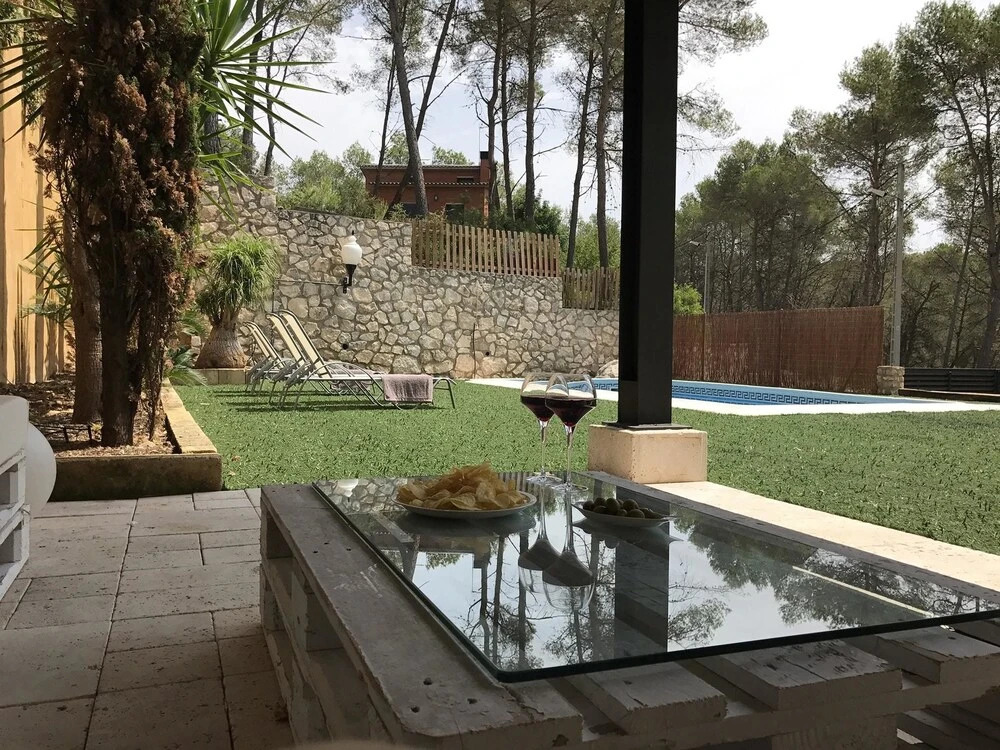 House With 4 Bedrooms in Olivella, With Wonderful Mountain View, Priva