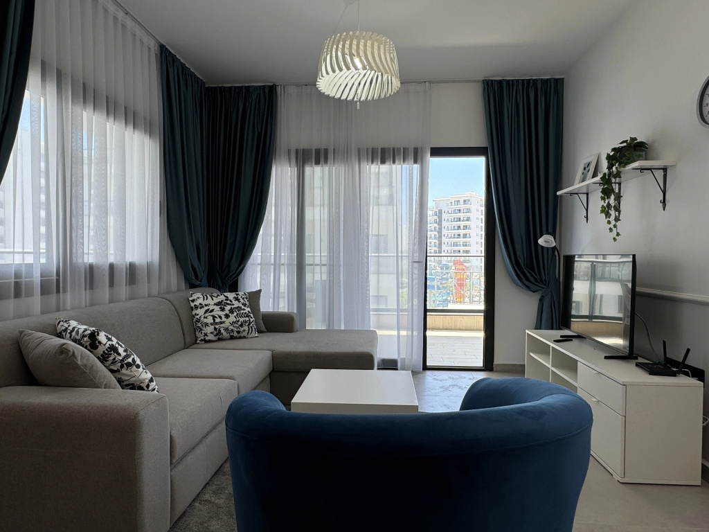 Апартаменты С видом на море Caesar Blue Sazbona 38 с 1 спальней