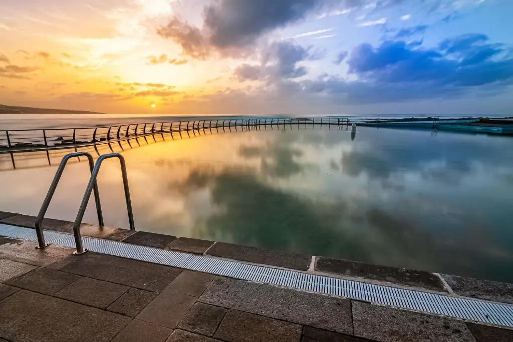 Sunset on the sea II