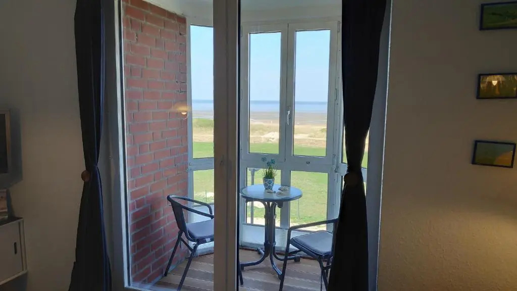 180° Panoramameerblick - Ferienwohnung Sandkorn