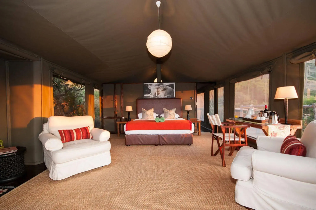 HillsNek Safari Camp - Amakhala Game Reserve