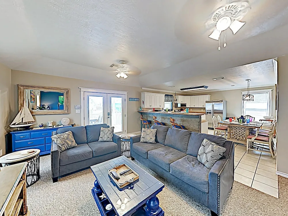 New Listing! Beach House Bliss W/ Deck & Pool 4 Bedroom Home