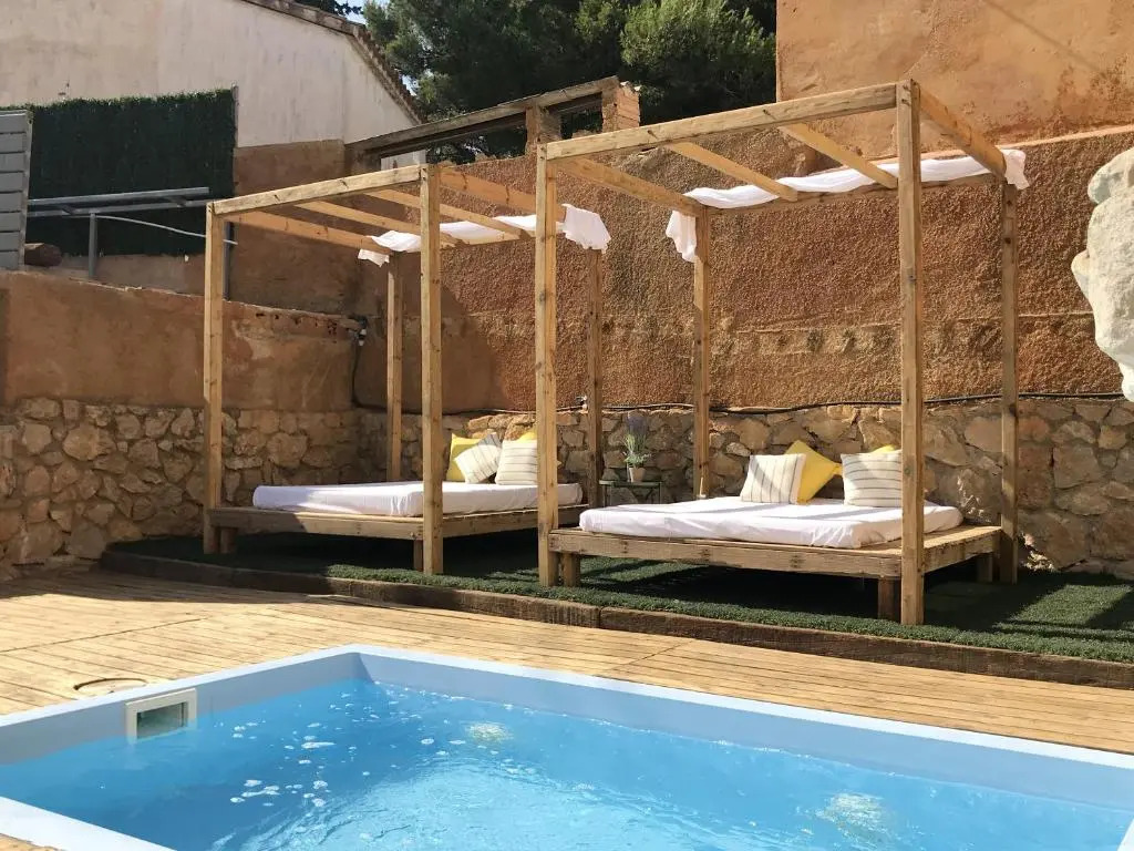 House With 5 Bedrooms in Can Trabal, With Wonderful Mountain View, Enclosed Garden and Wifi - 16 km From the Beach