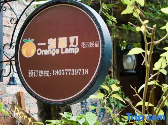 Orange lamp